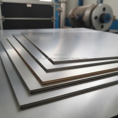 321 321H Titanium Stabilized Stainless Steel Sheet Plate with High Temperature Resistance and 0.5mm-60mm Thickness