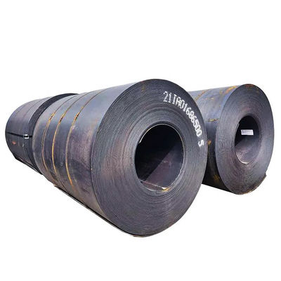 A106 Lăn nóng Đen Ms Cấu trúc cuộn dây thép carbon thấp Lăn lạnh